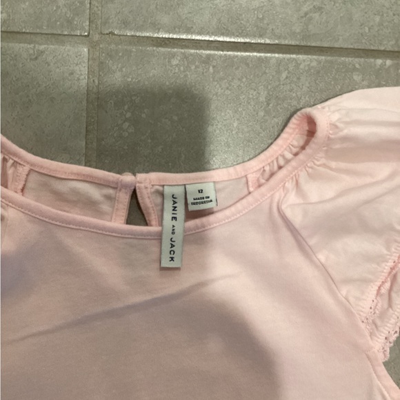 Pink Ruffled Kids Top - Picture 3 of 4